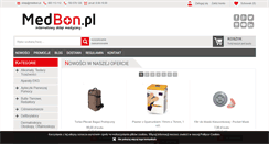 Desktop Screenshot of medbon.pl
